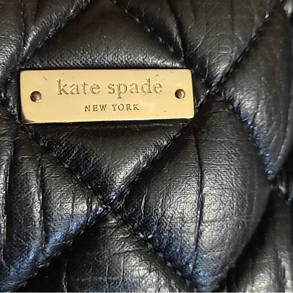❌SOLD❌ Vintage KATE SPADE Black Leather Minor Wear As Shown On Pictures! - Picture 3 of 14